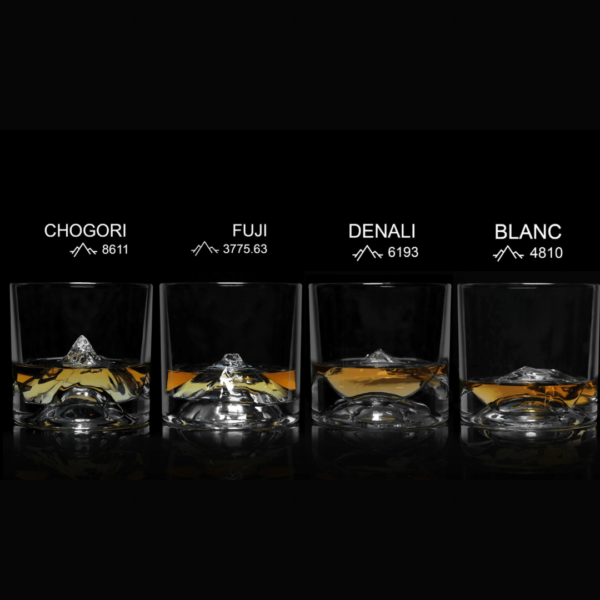 THE PEAKS Viskio taurės (4vnt.)