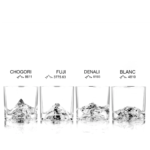 THE PEAKS Viskio taurės (4vnt.)