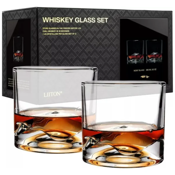 MONT BLANC  Viskio taurės (2vnt.)