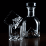 EVEREST Viskio rinkinys (4 taurės + dekanteris)