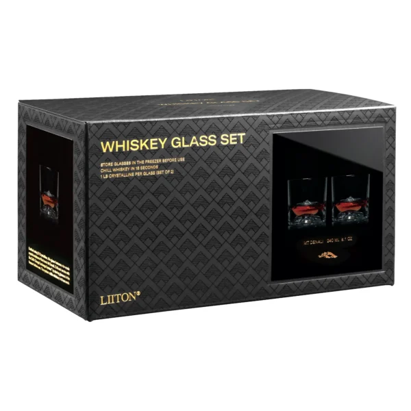 DENALI  Viskio taurės (2vnt.)