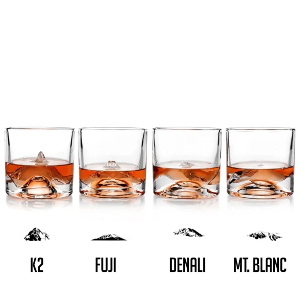 THE PEAKS Viskio taurės (4vnt.)